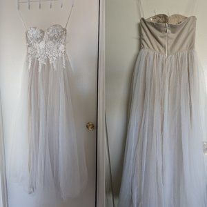 New Whimiscal Sweetheart Tulle Wedding Dress